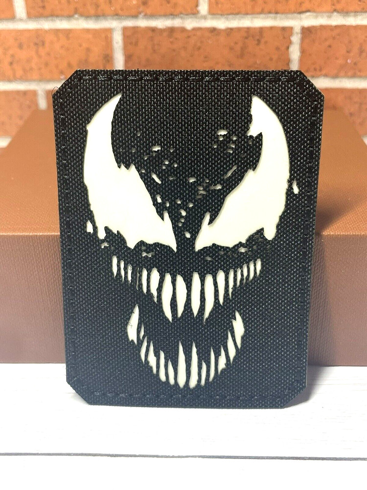 Tactical Patch - Venom Patch - Glow in Dark Morale Venom Patch - Hook & Loop