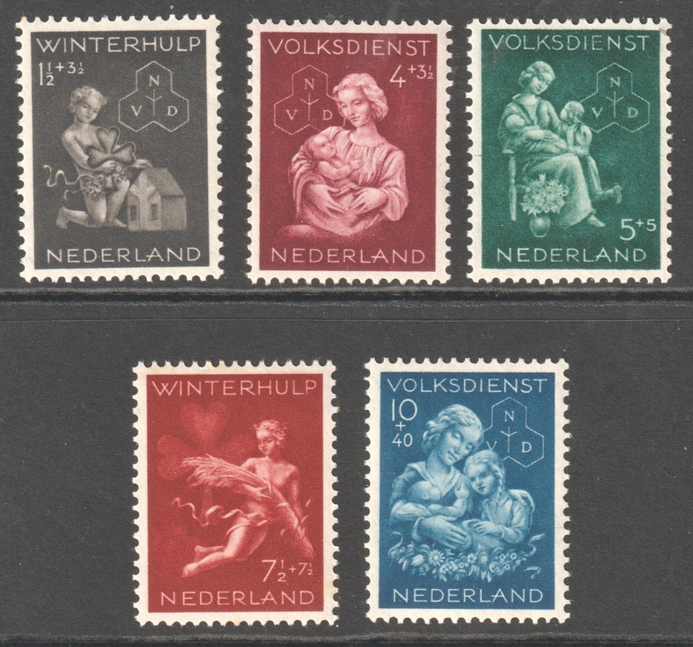 NETHERLANDS 1944 SURTAX FOR SOCIAL RELIEF
