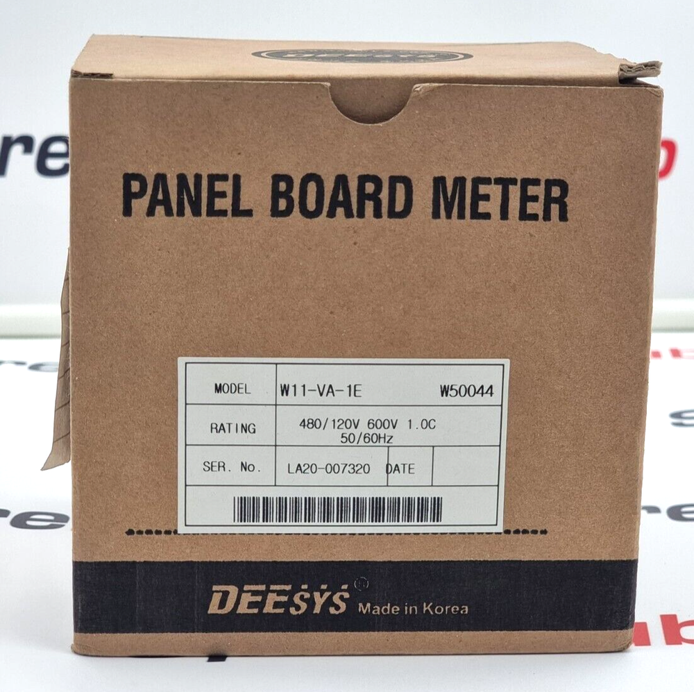 DEESYS W11-VA-1E Panel Board Meter