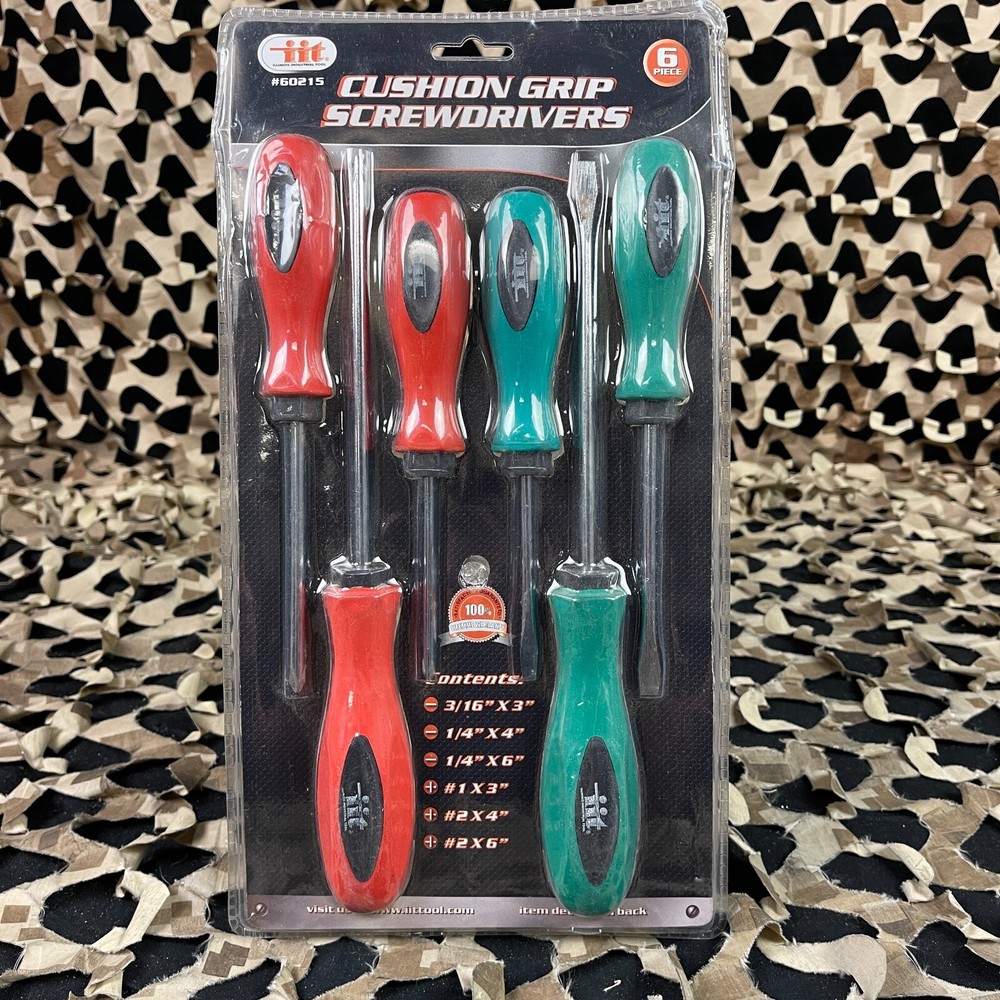 NEW 6-pc. Cushion Grip Screwdrivers