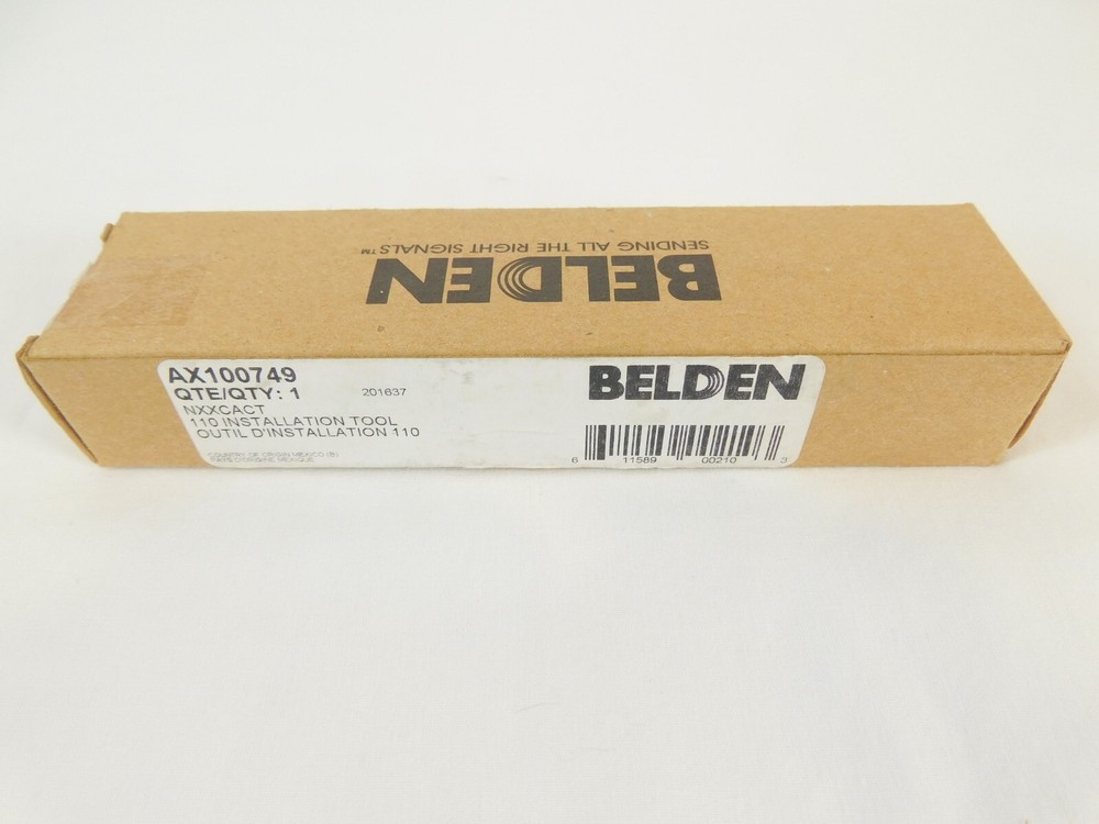 110 Tool Beldon AX100749 Modular Connectors - Connecting Tool Assembly