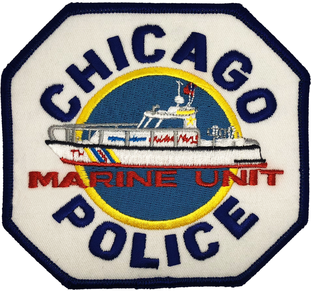 CHICAGO POLICE SHOULDER PATCH: Marine Unit