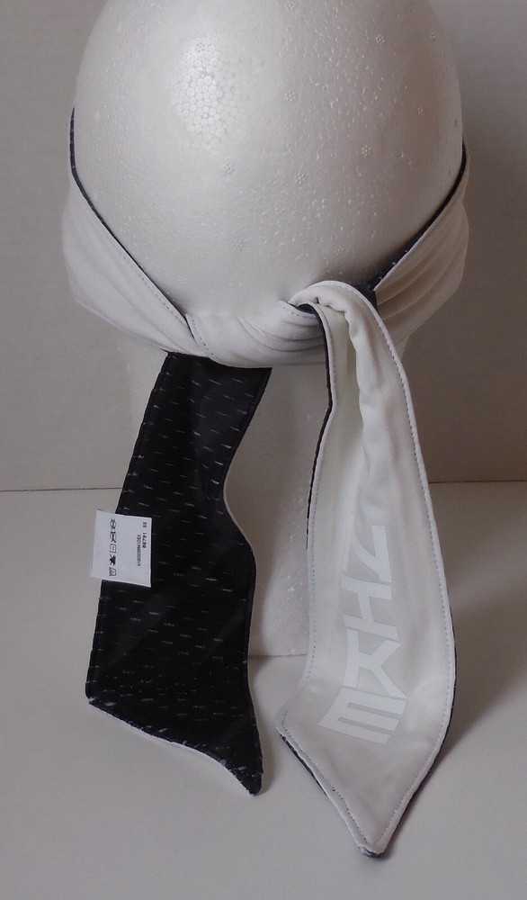 Nike Dri-Fit Head Tie Reversible Printed Men Black/Light Bone/White