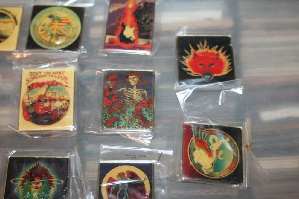 Grateful Dead - 11x Official Enamel Magnets