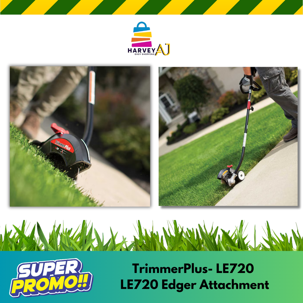 TrimmerPlus LE720 Edger Attachment MULTI-BRAND COMPATIBLE