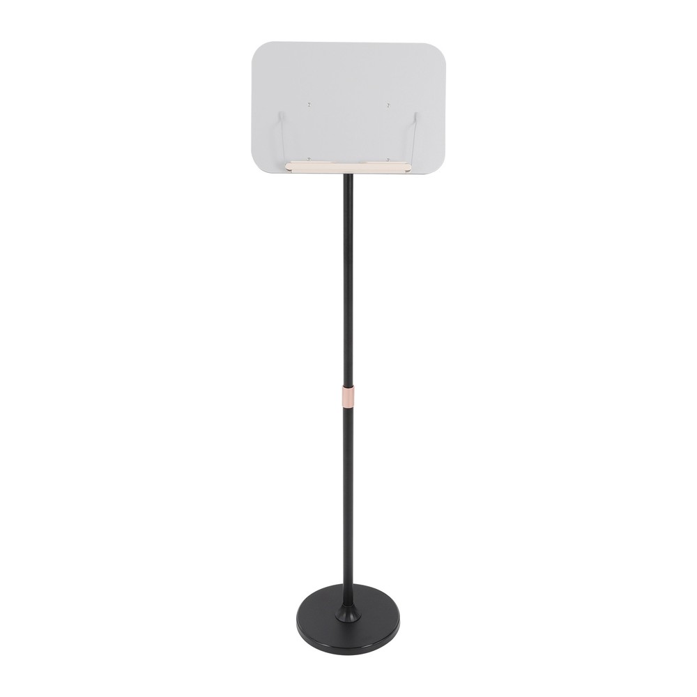 Adjustable Height Portable Floor Lectern Podium Stand for Speech Presentation
