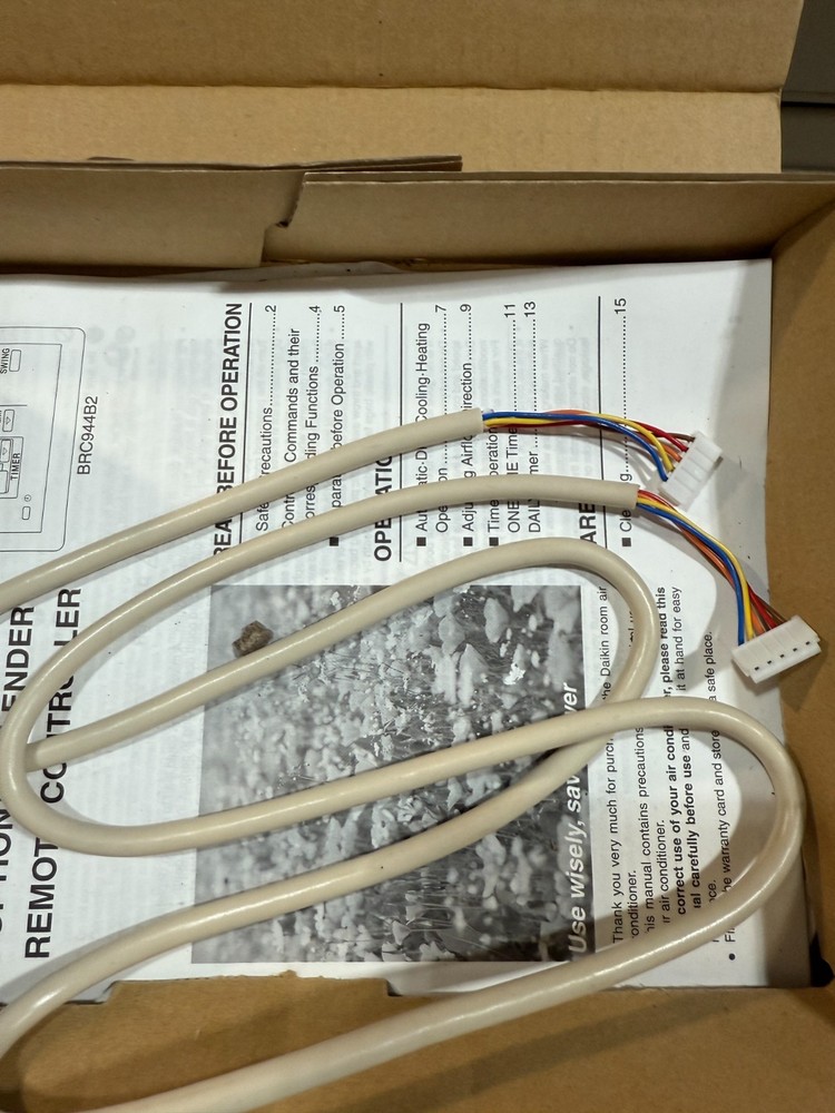 Daikin Optional Accessory REMOTE CONTROLLER BRC944B2