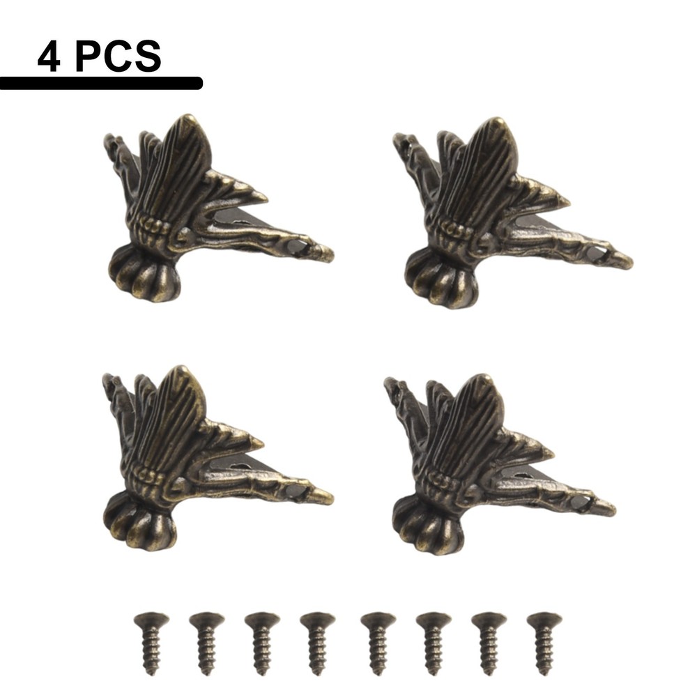 Bronze Corner Corner Protector Antique Corner Protector Foot Protector