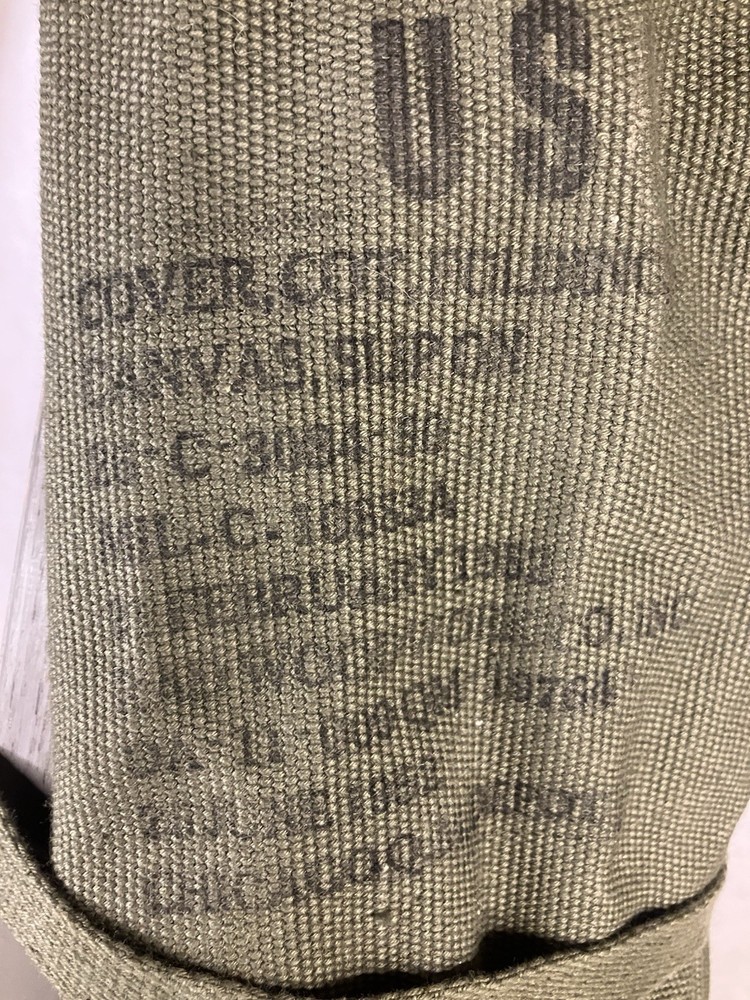 Vintage 1952 U.S. Army folding cot