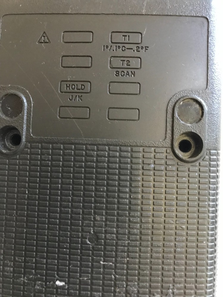 Fluke 52 K/J thermometer