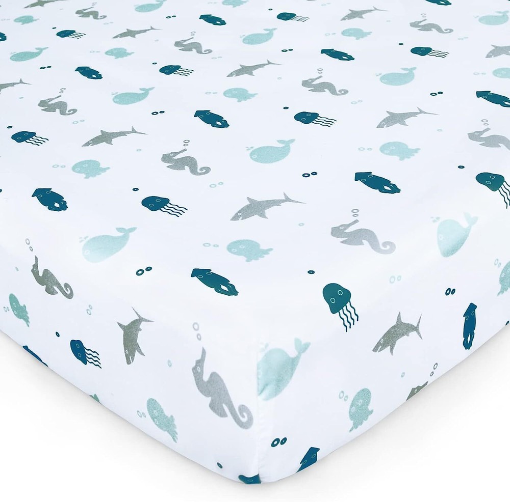 2-Piece Toddler Sheet Set Includes Crib Sheets Set and Envelope Pillowcase