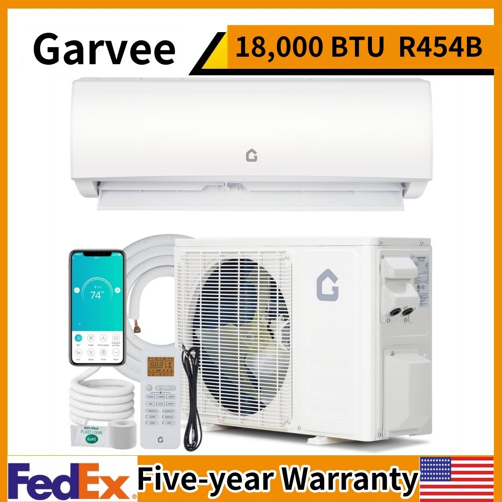 Ⓜ️18000BTU Mini Split Air Conditioner AC & Heater Wall-Mounted 23 SEER2 R454B