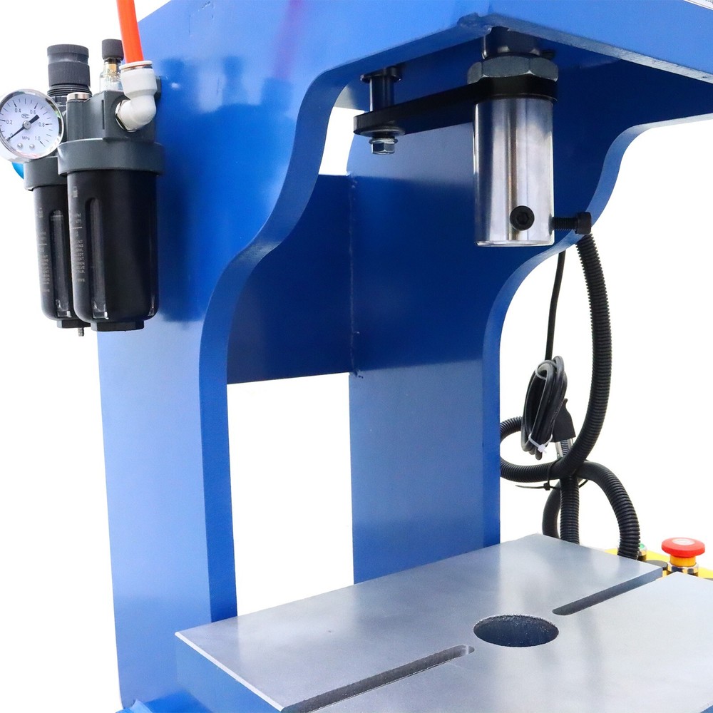 6613lb/3000kg Pneumatic Punch Press Machine 110V Double Buttons Controller