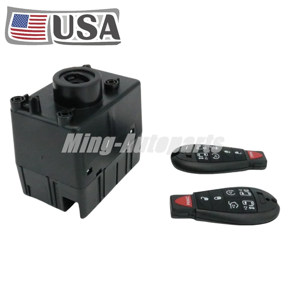 For 09-12 Dodge Ram 1500 Wireless Ignition WIN Module Node -Programmed w/Keys US