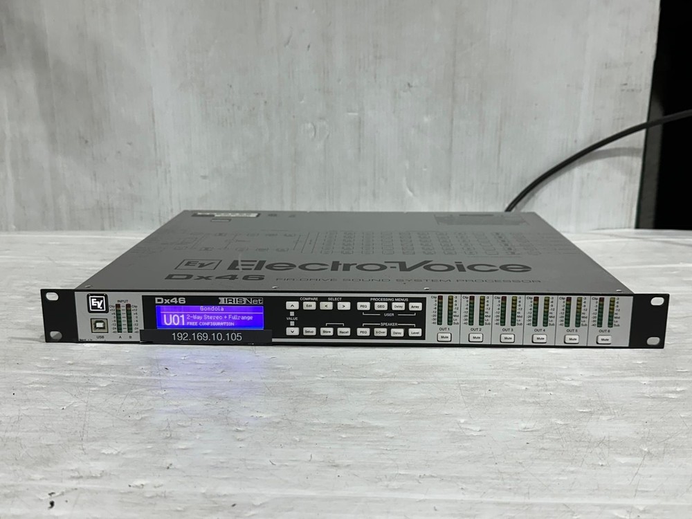 Electro Voice DX46 FlR-Drive System Processor#7253 (One)THS