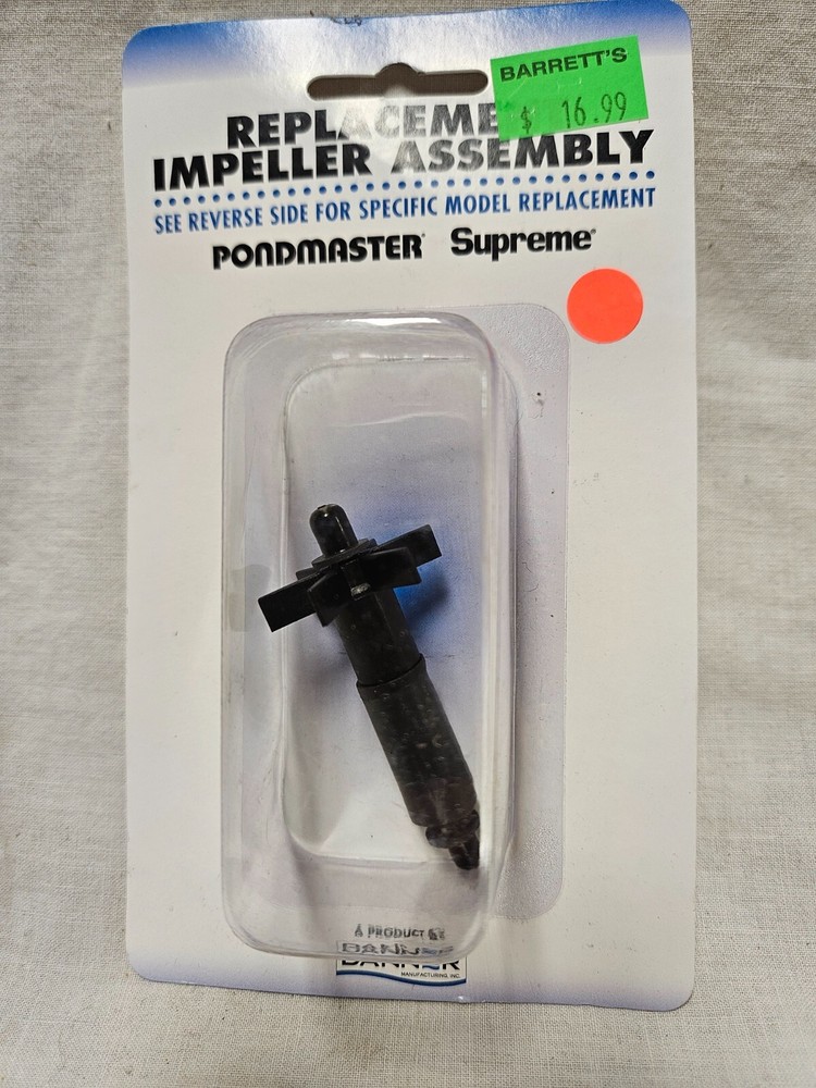 Replacement Impeller Assembly Model 1.9