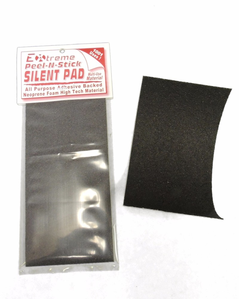 BOW SILENCING Adhesive Neoprene FOAM PAD Material Archery 2 PC PER PACK - QUIET!