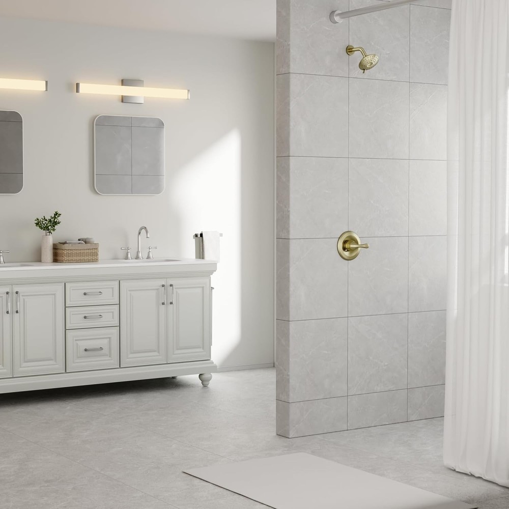 Single-Function Shower Trim Kit, Champagne Bronze