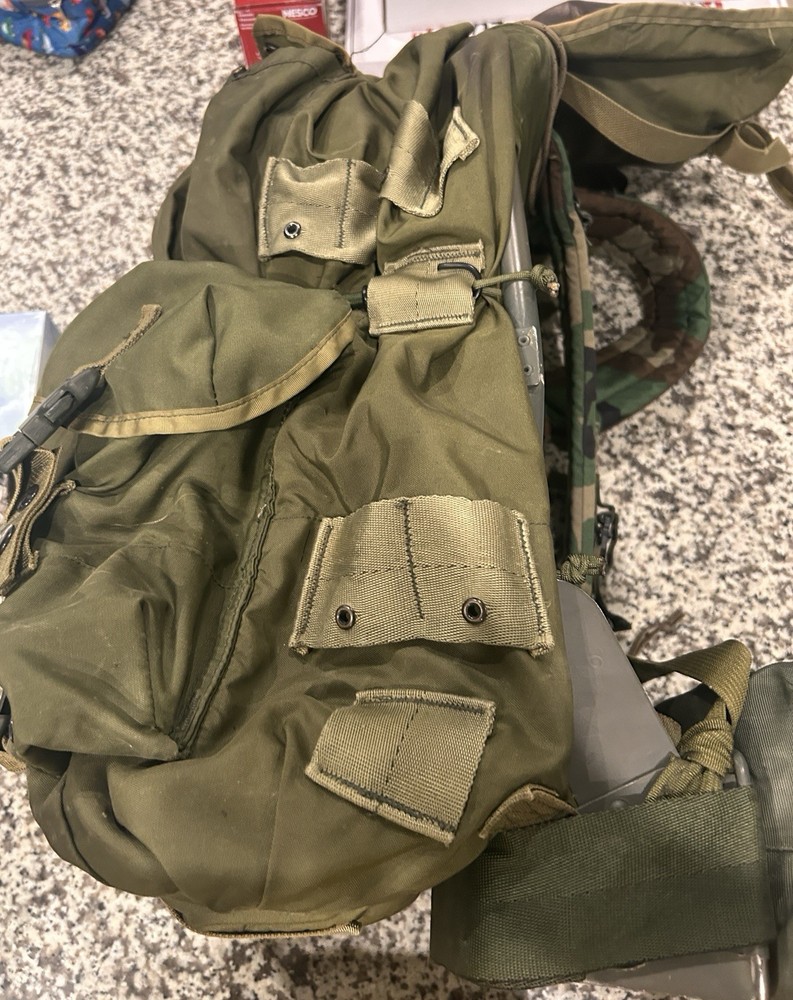 Modded MALICE Style Large ALICE Rucksack LC-2 Complete Frame Straps