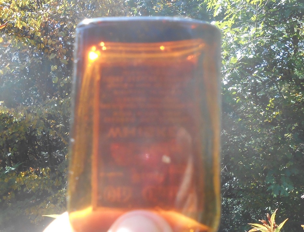Old Coach Whiskey miniature empty bottle
