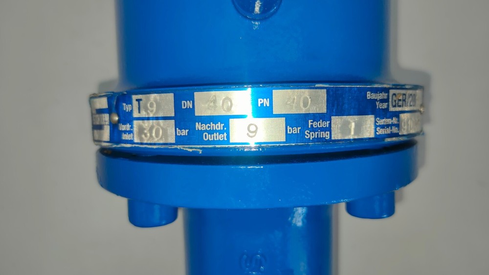 Schley T9 PN40-DN40 Pressure Reducing Valve