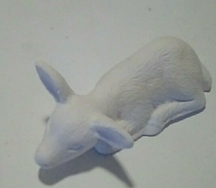 Ceramic Bisque Set of 2 Baby Deer