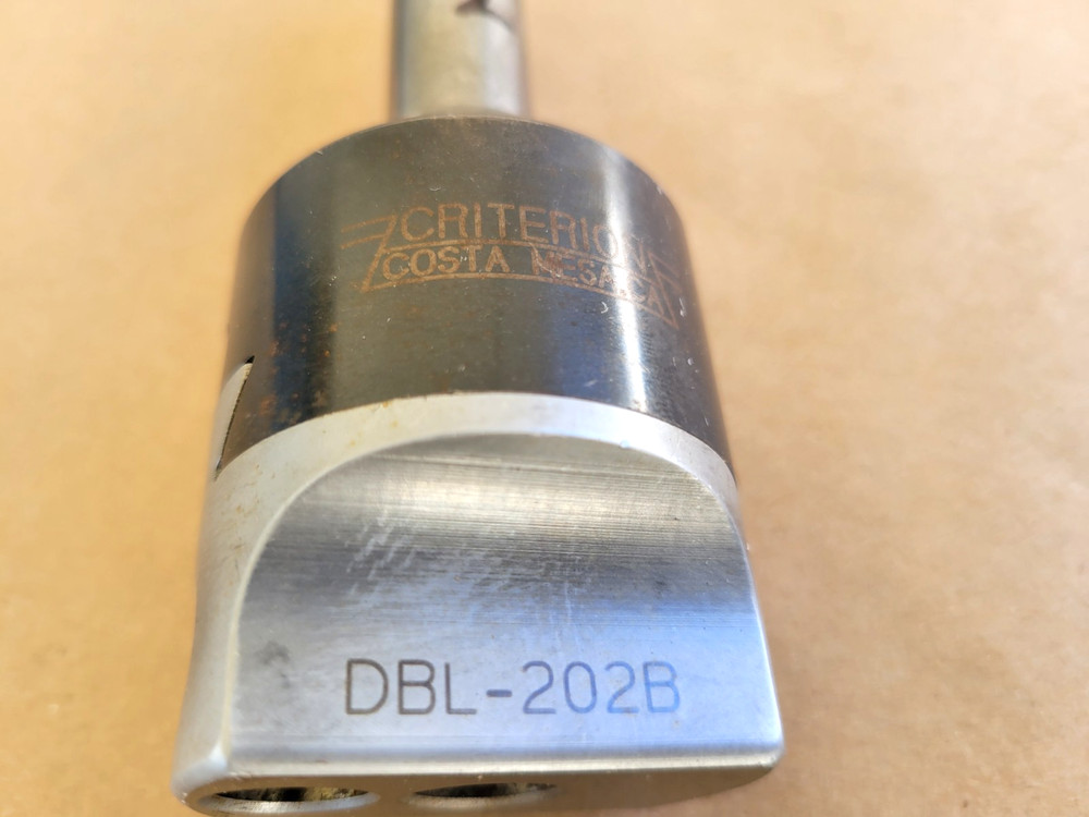 CRITERION #DBL-202B 1/2" BORING HEAD W/ 3/4" SHANK