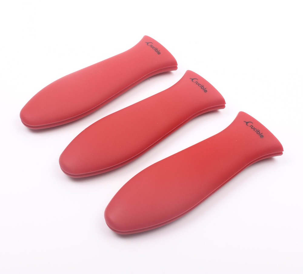 Silicone Hot Handle Holders (Extra Large, Red)