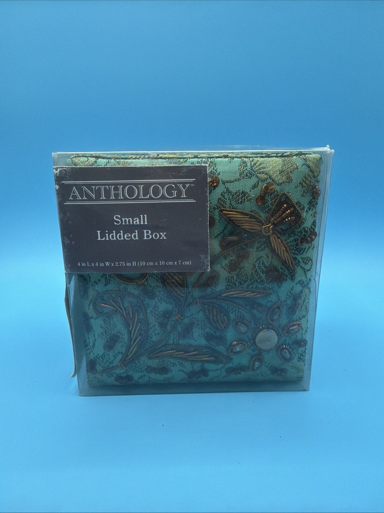 Anthology Small Lidded Box 4x4x2.75