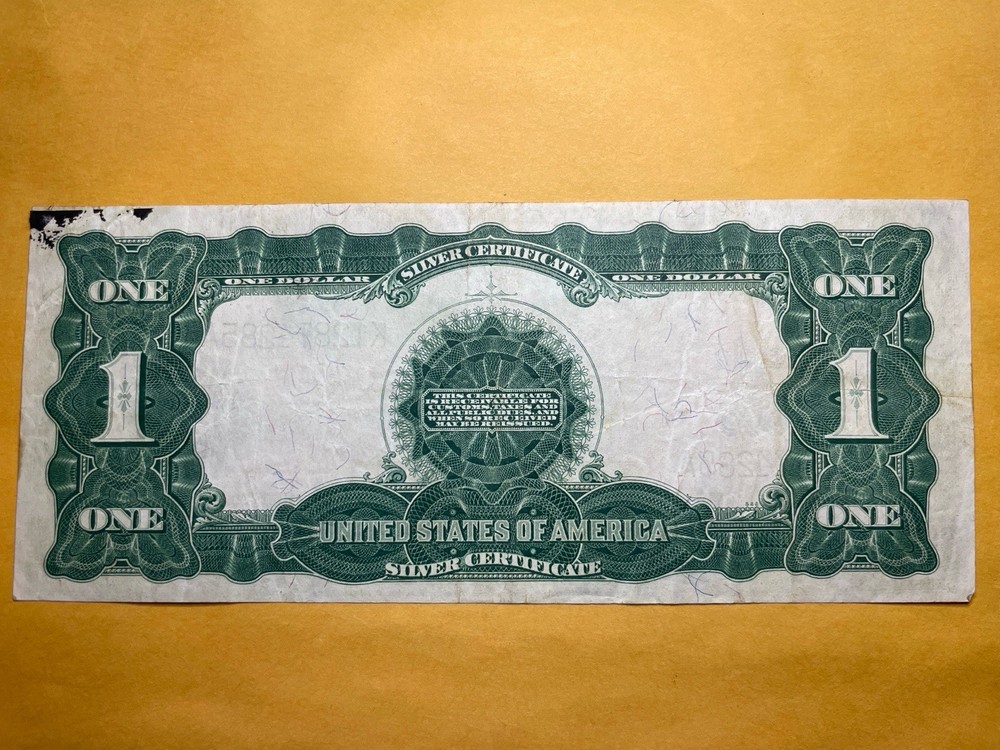 United States 1899 $1 Silver Certificate Large Size “Black Eagle” Note