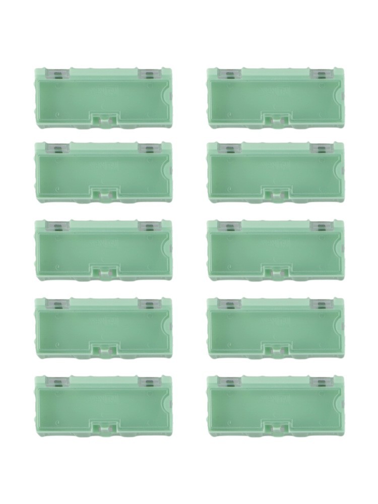 Electronic Components Plastic Storage Box Organizer with Locking Mechanism