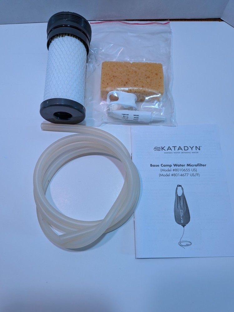 Katadyn Base Camp Microfilter Water Filtration System With Extra Filter