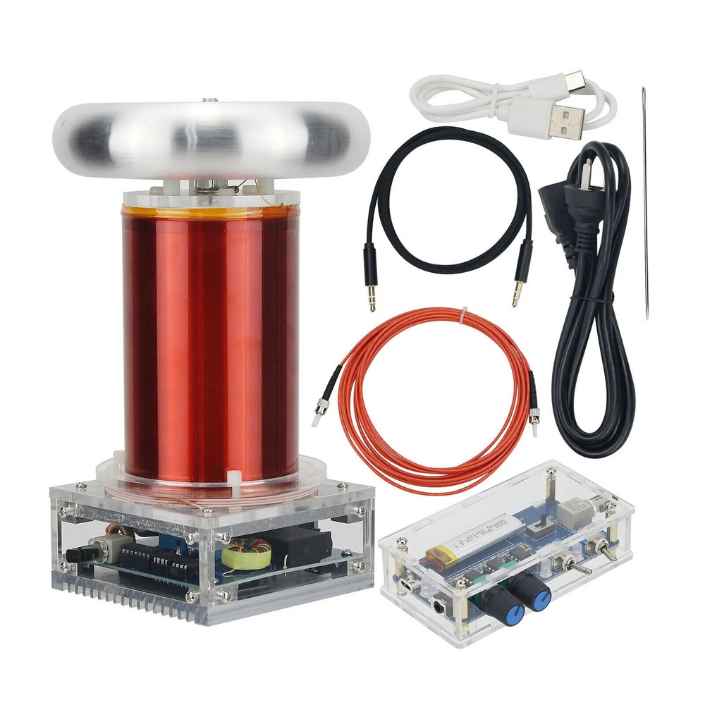 Music SSTC Solid State For Tesla Coil Integrated Arc-Suppression Coil DIY Gift
