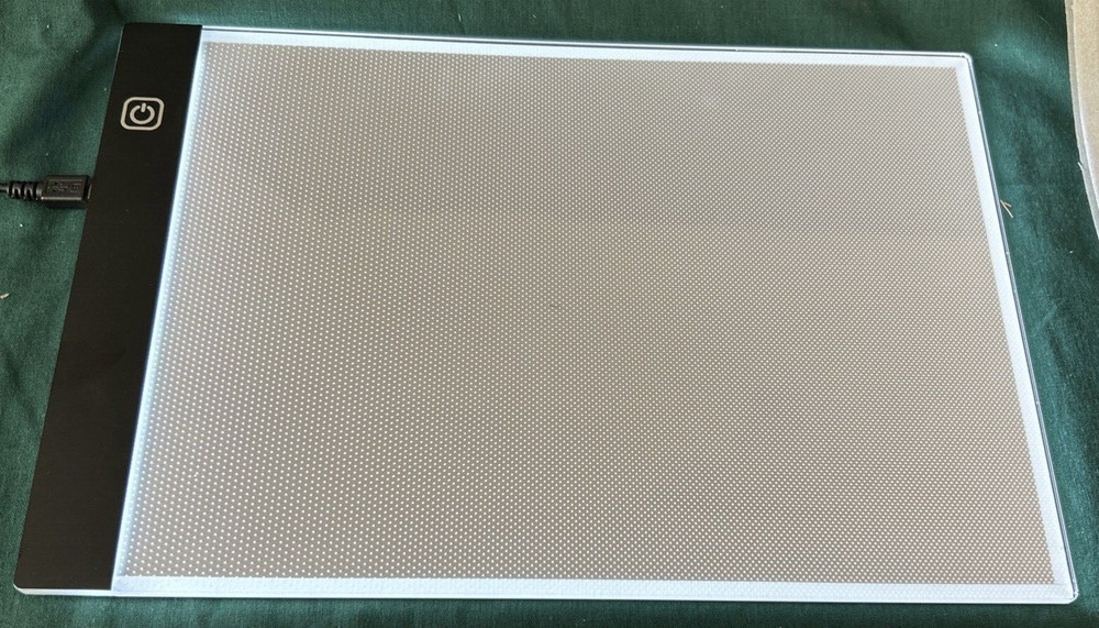 A4-1 Copy Board Tracing Light Pad Tablet Sketching With 3 Brightness Settings