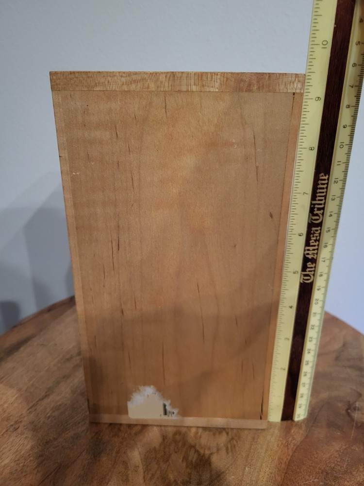 Gran Patron Tequila Maple Wood Presentation Box Signed Sedor #756