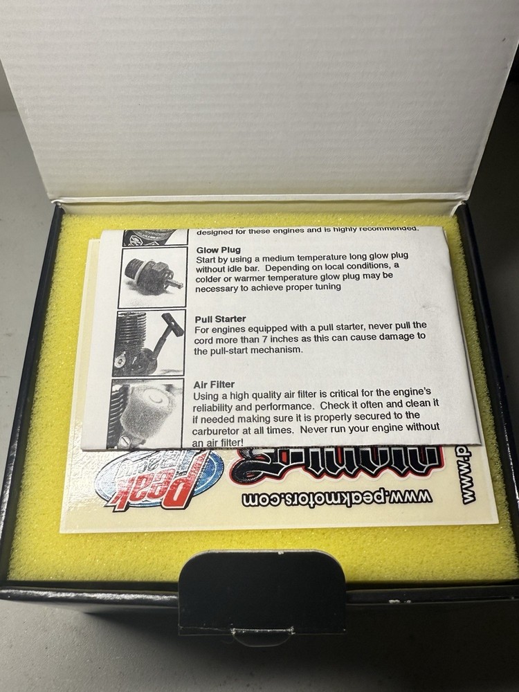 Peak Racing Diablo .12 Nitro Engine