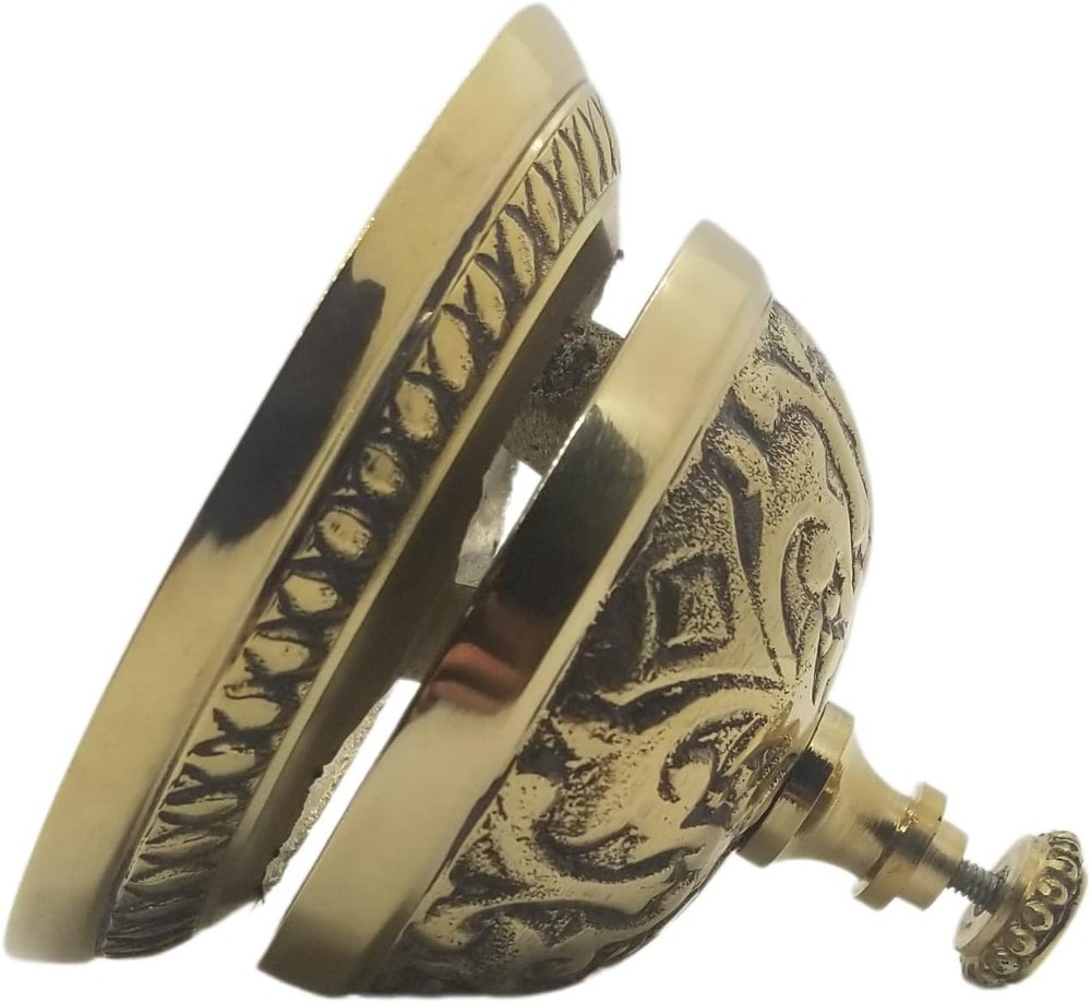 Solid Brass Victorian Style Service Desk Bell