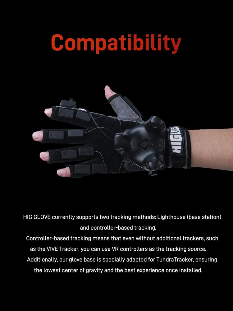 High Precision VR Motion Capture Glove for Meta Quest 3 3S 2 VIVE Tracker