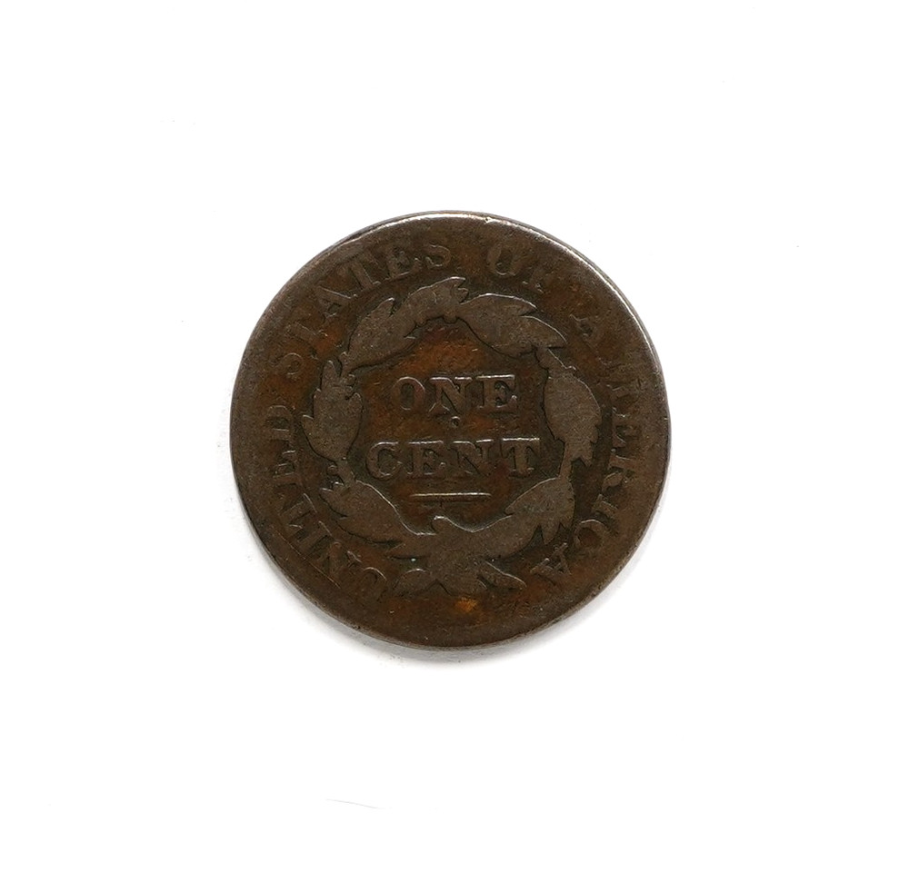 1827 Coronet Head Lg. Cent