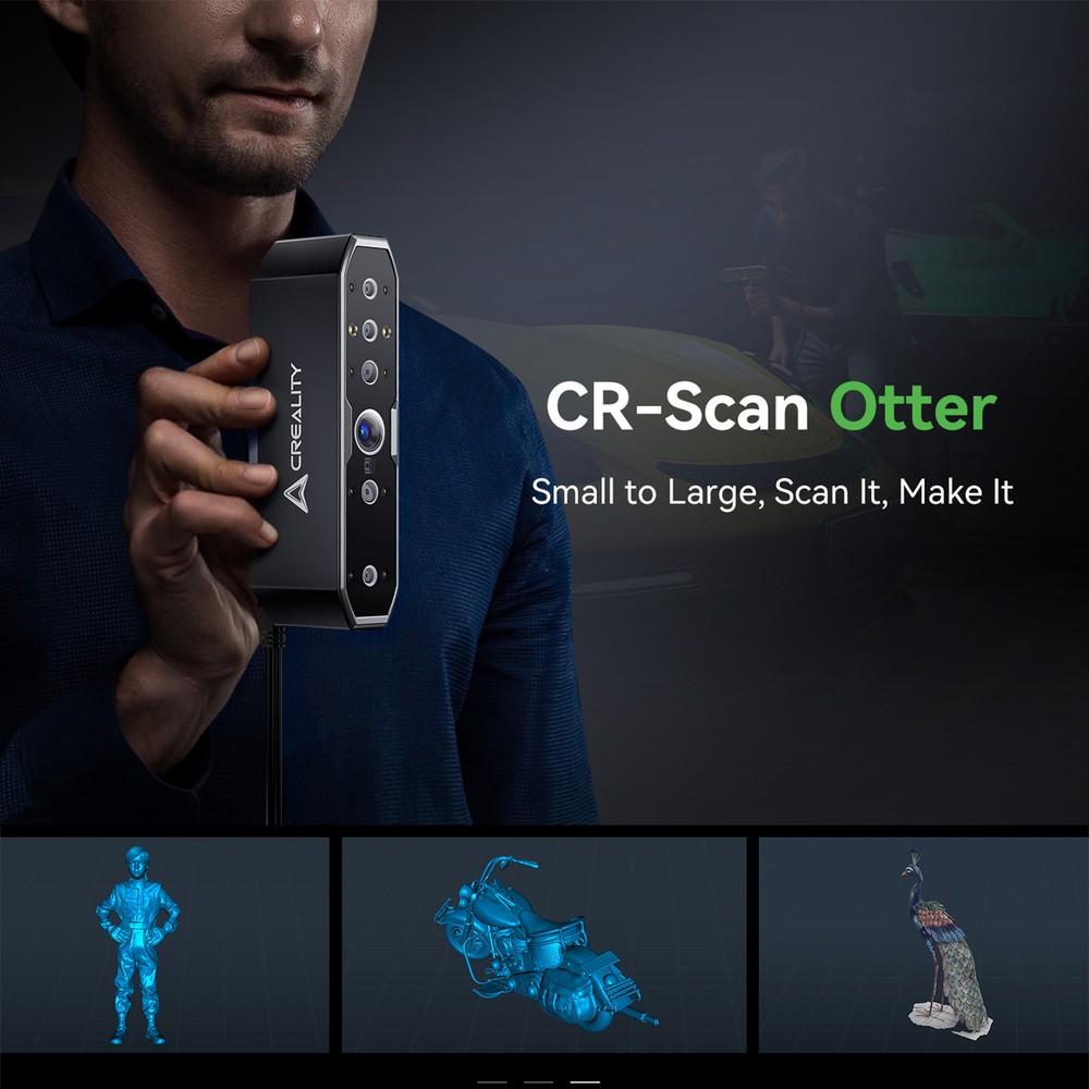 Creality CR-Scan Otter 3D Scanner Reverse Engineering Handheld Scanner K6G7