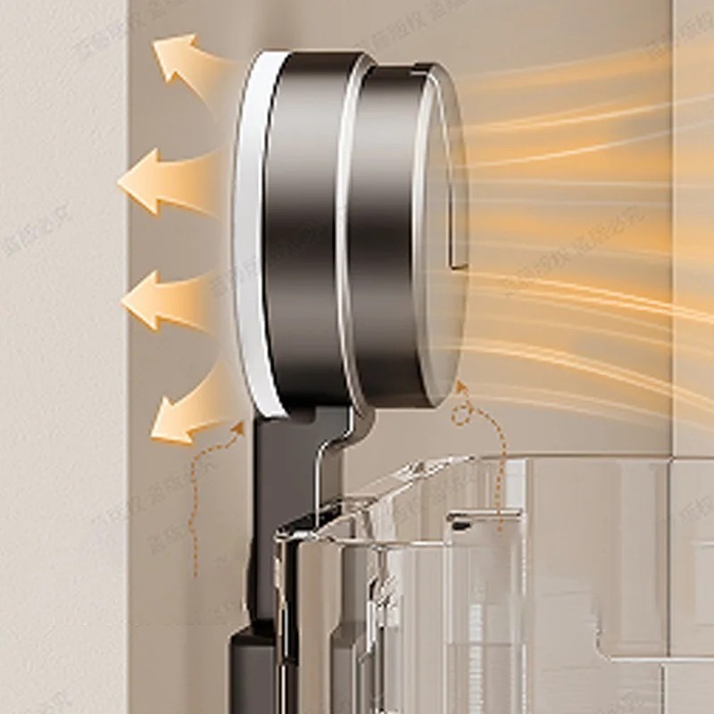 Space-Saving Suction Cup Bathroom Shelf - No Drilling Required