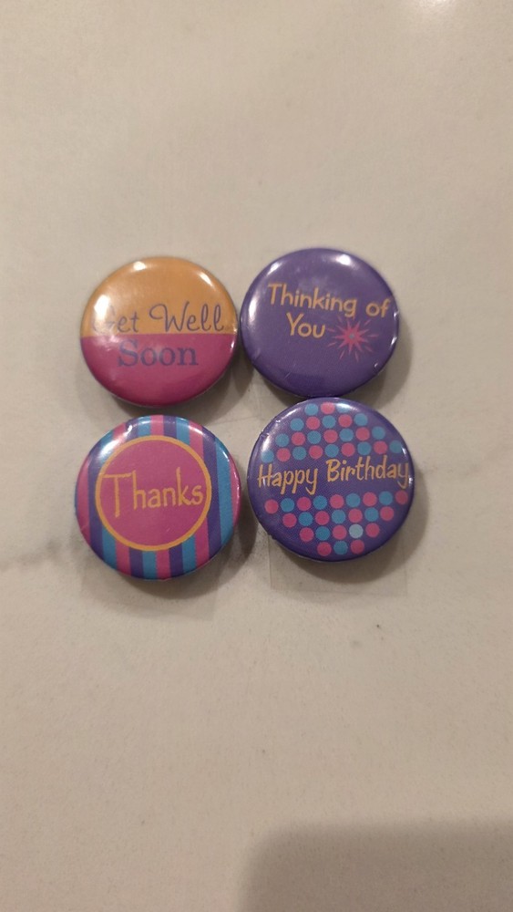 Pin Button Decorative Embellishments Scrapbook