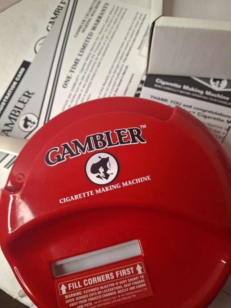Gambler King Size Cigarette Making Machine