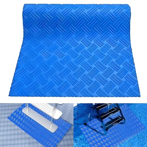 Pool Ladder Mat,36 Inch x 16 Inch Protective Pool Step 36" x 16" (Rectangular)