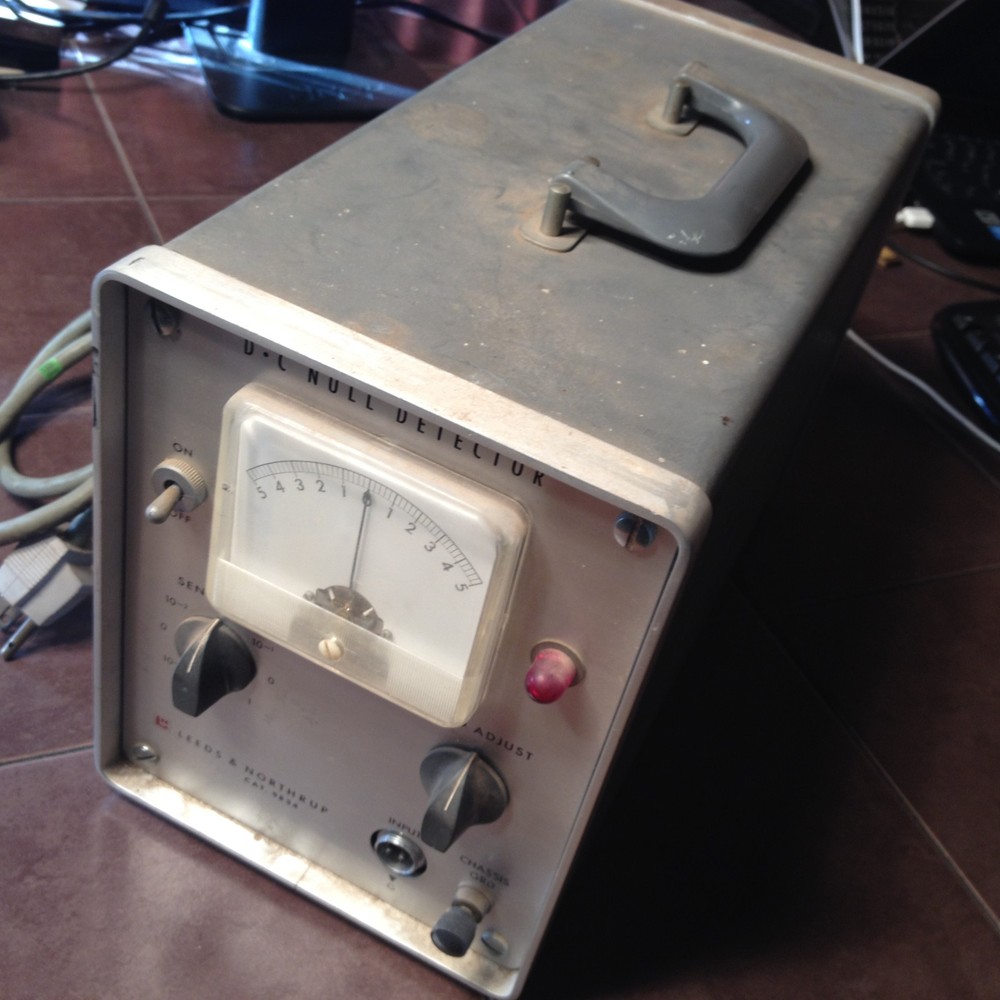 Leeds & Northrup 9834 DC Null Meter