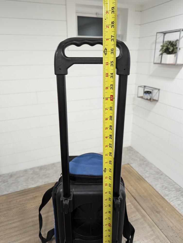 Ebonite Two Ball Roller Bag With Two Balls-Please Read!