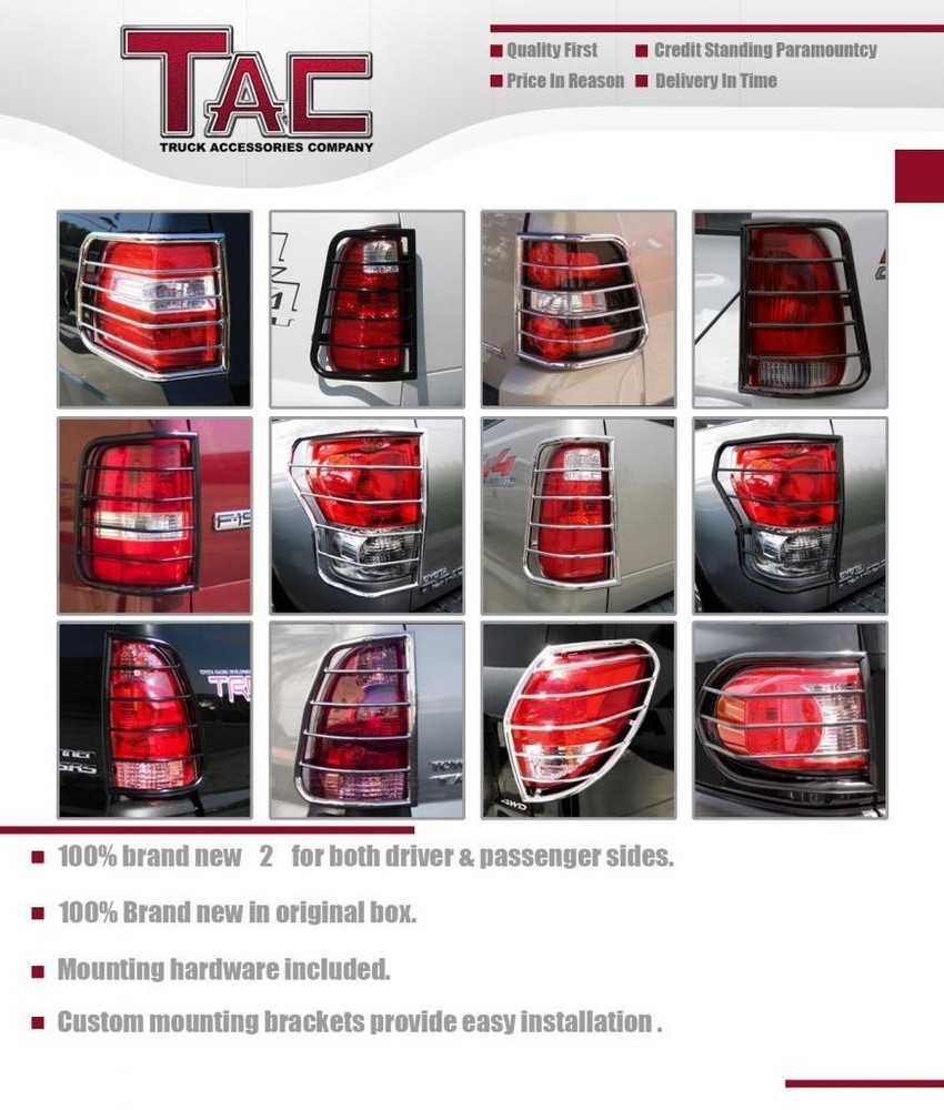 For 2003-2008 Honda Element Taillight Covers Rear Tail Light Guards Protector