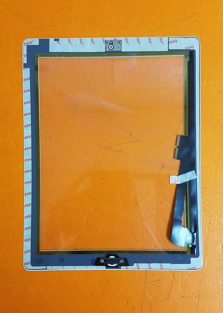 ⭐️⭐️⭐️⭐️⭐️ New iPad 3 White Digitizer Assembly w Tesa Adhesive & Home Button