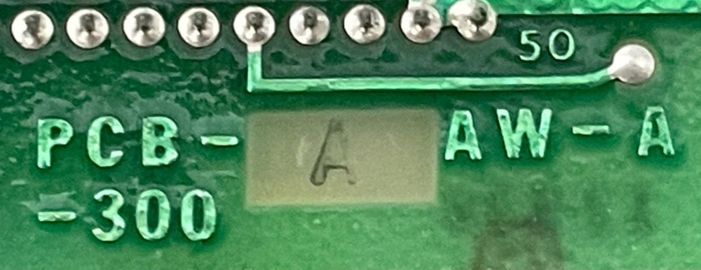 USED Rusco Electronic Systems PCB-AAW-A-300 Circuit Board