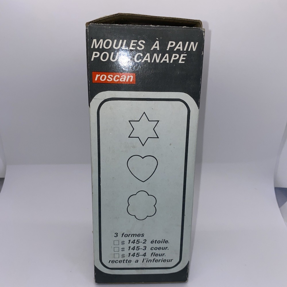 Canapé Bread Mold By Roscan (Star)